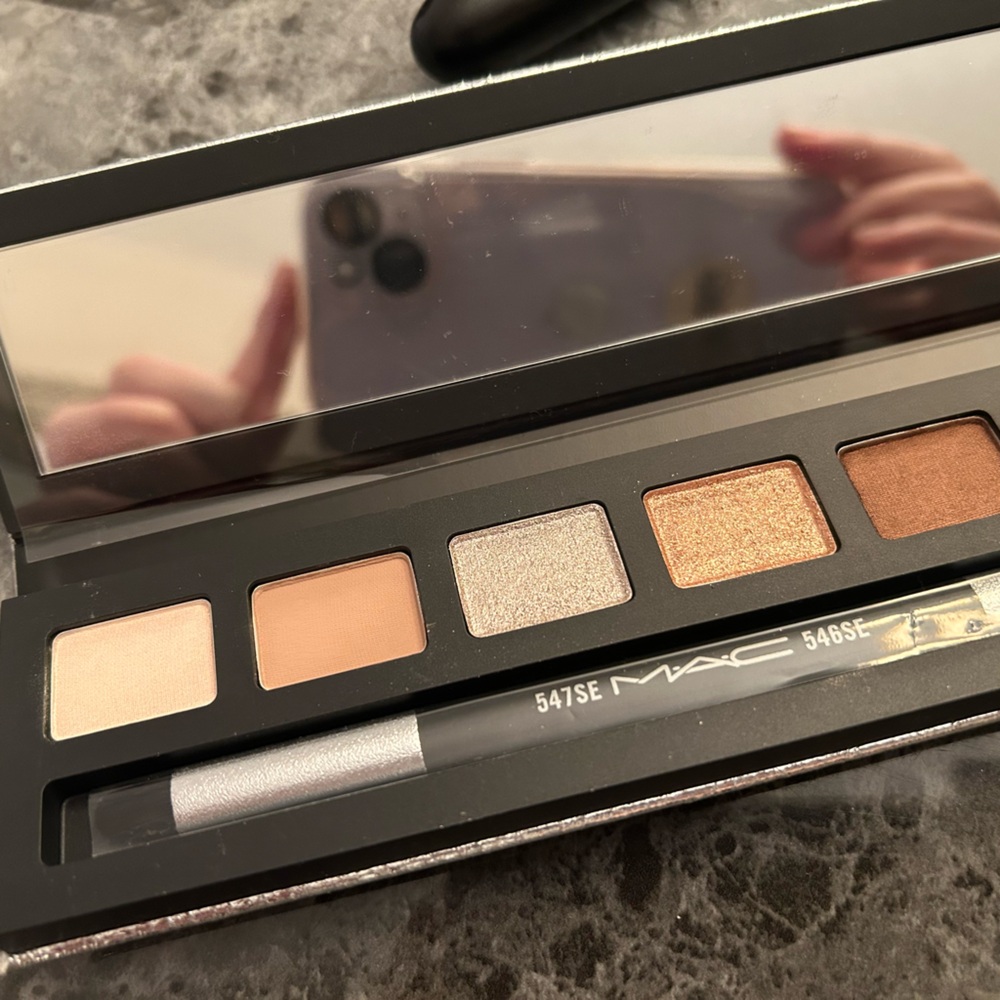 Mac Rare NIB Holiday Snowball Eye Shadow Pallet